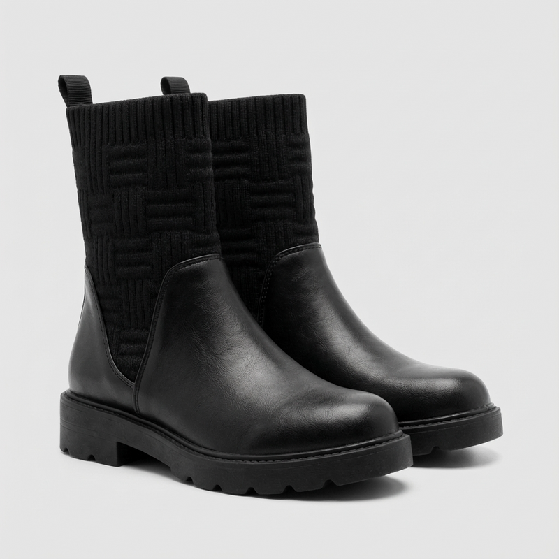 Bottines Femme Noires – Importées d’Espagne 🇪🇸