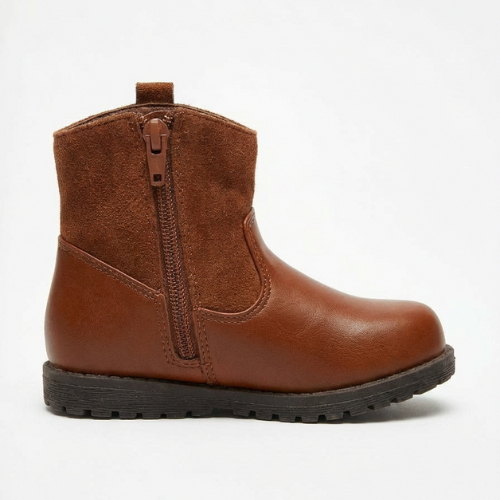 Bottines Fille Marron Élégantes – Importées d’Espagne 🇪🇸