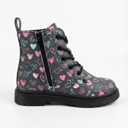 Bottines Fille Lovely Hearts  – Importées d’Espagne 🇪🇸