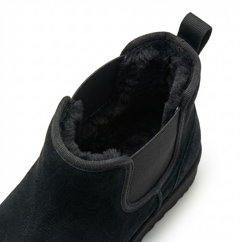 Bottines Noir Fourrées –  Importées d’Espagne 🇪🇸