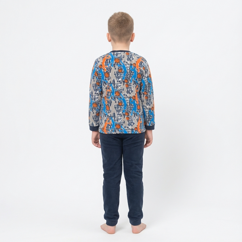 Pyjama Garçon Polaire « Graphiques » –| Fabrication Espagnole 🇪🇸