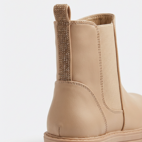 Bottines Chelsea Beige – Importées d’Espagne 🇪🇸