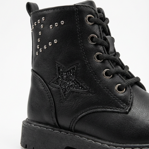 Bottines Étoile Glitter – Importées d’Espagne 🇪🇸